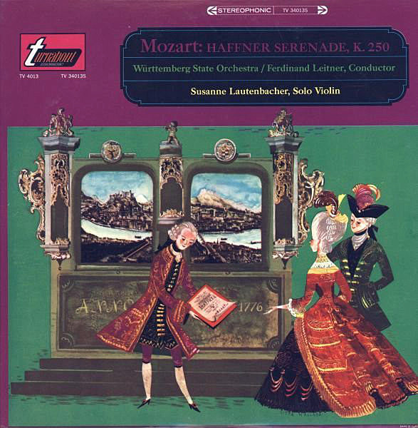Wolfgang Amadeus Mozart, Orchester Der Württembergischen Staatstheater Stuttgart / Ferdinand Leitner, Susanne Lautenbacher-0