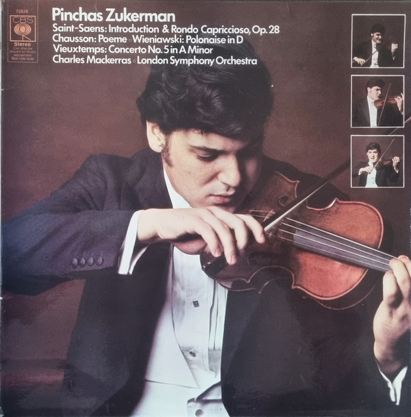 Pinchas Zukerman - Camille Saint-Saëns, Ernest Chausson, Henryk Wieniawski, Henri Vieuxtemps - London Symphony Orchestra, Sir Charles Mackerras-0