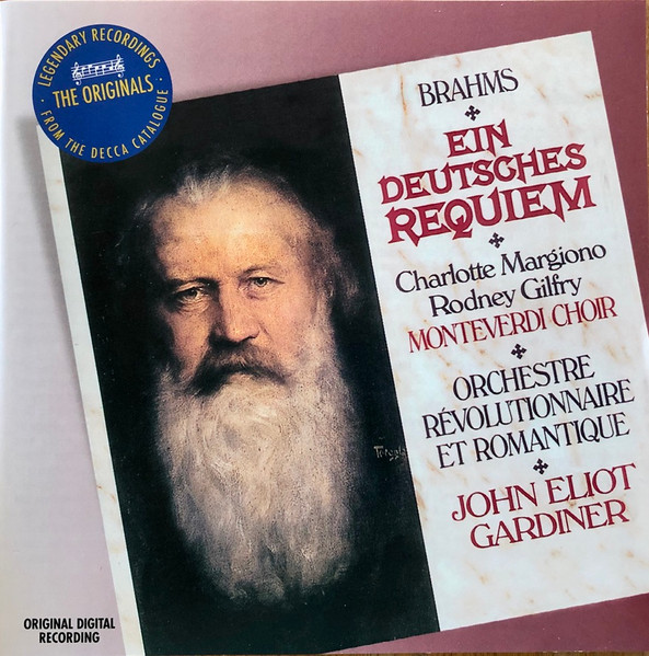 Johannes Brahms - Charlotte Margiono, Rodney Gilfry, The Monteverdi Choir, Orchestre Révolutionnaire Et Romantique, John Eliot Gardiner-0