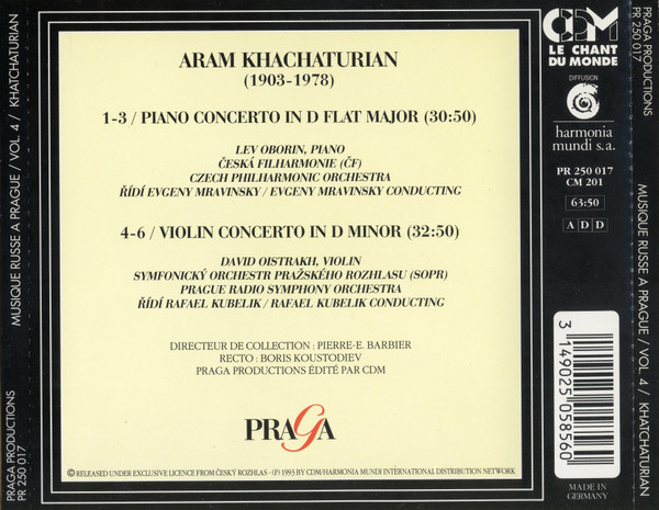Aram Khachaturian, David Oistrach, Lev Oborin-1