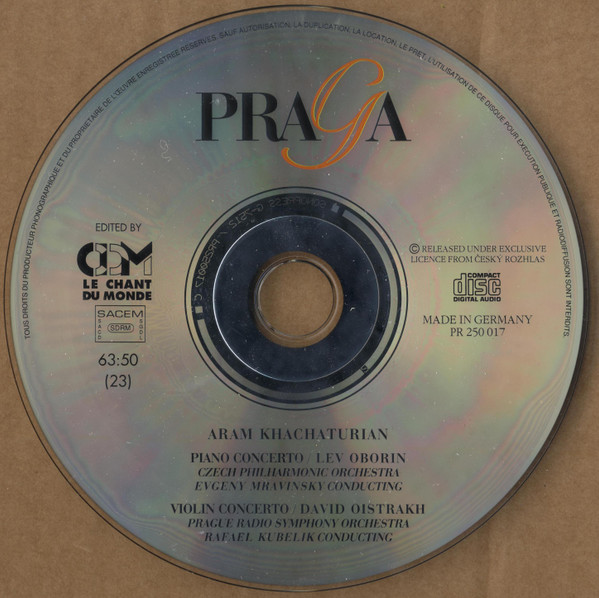 Aram Khachaturian, David Oistrach, Lev Oborin-2