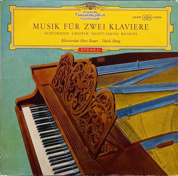 Robert Schumann ‧ Frédéric Chopin ‧ Camille Saint-Saëns ‧ Ferruccio Busoni / Klavierduo Kurt Bauer (4) - Heidi Bung-4