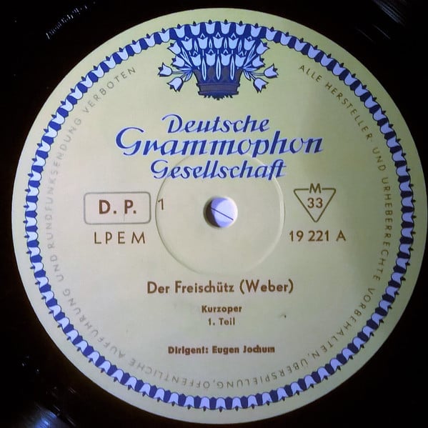 Carl Maria von Weber, Irmgard Seefried, Rita Streich, Richard Holm, Kurt Böhme, Ernst Ginsberg ... Dirigent: Eugen Jochum-2