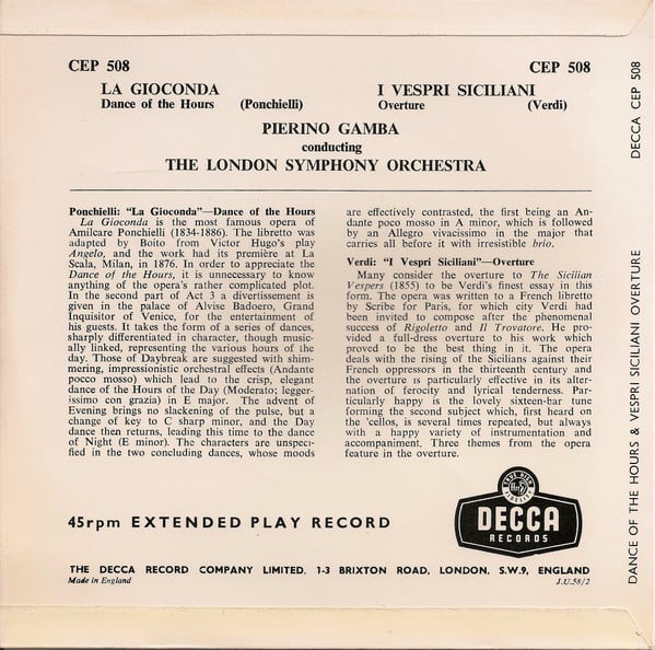 Amilcare Ponchielli, Giuseppe Verdi, Pierino Gamba Conducting London Symphony Orchestra-1