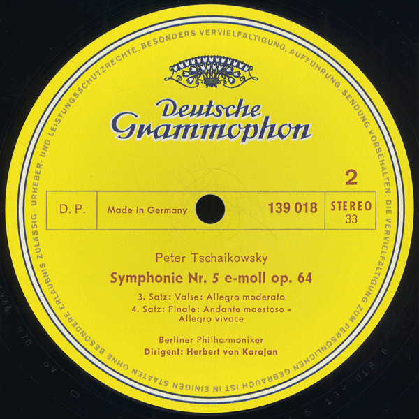 Pyotr Ilyich Tchaikovsky, Berliner Philharmoniker · Herbert von Karajan-3