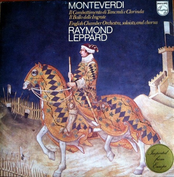 Claudio Monteverdi - English Chamber Orchestra, Raymond Leppard-0