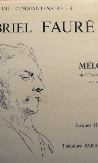 Gabriel Fauré - Jacques Herbillon, Théodore Paraskivesco-0