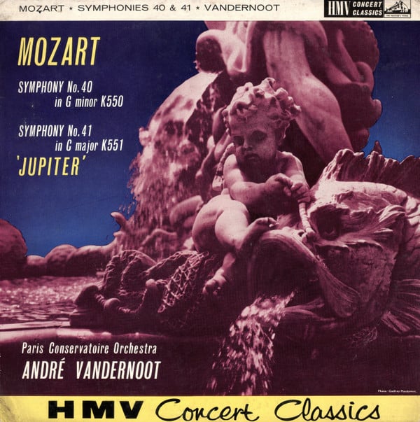 Wolfgang Amadeus Mozart - Orchestre De La Société Des Concerts Du Conservatoire, André Vandernoot-0