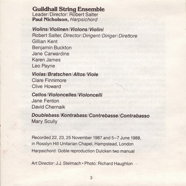 Georg Friedrich Händel, Guildhall String Ensemble-3