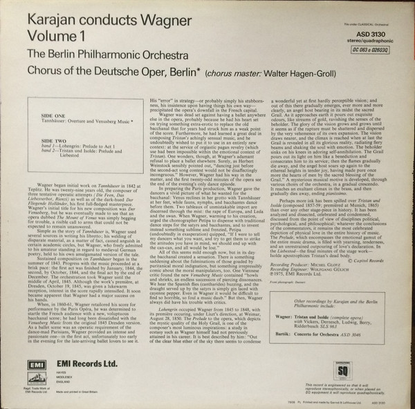 Herbert von Karajan Conducts Richard Wagner, Berliner Philharmoniker-1