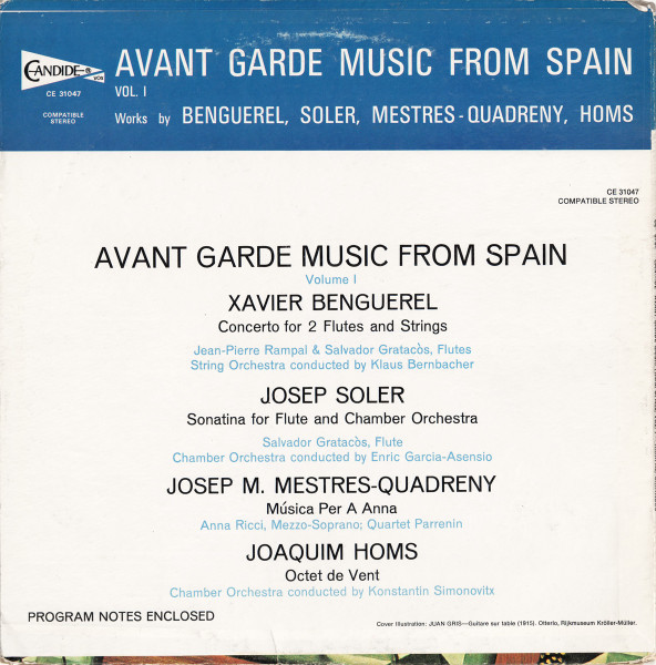 Xavier Benguerel, Josep Soler, Josep Maria Mestres Quadreny, Joaquim Homs-1