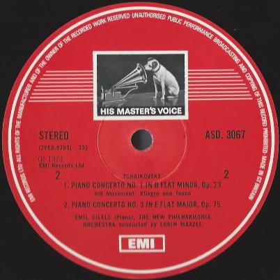 Pyotr Ilyich Tchaikovsky, Emil Gilels, New Philharmonia Orchestra, Lorin Maazel-2