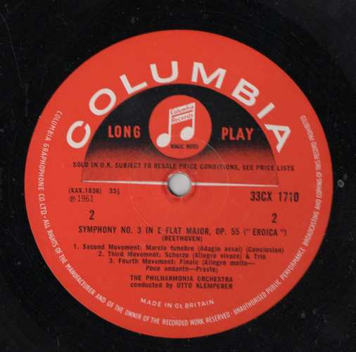 Ludwig van Beethoven, Otto Klemperer Conducting The Philharmonia Orchestra-3