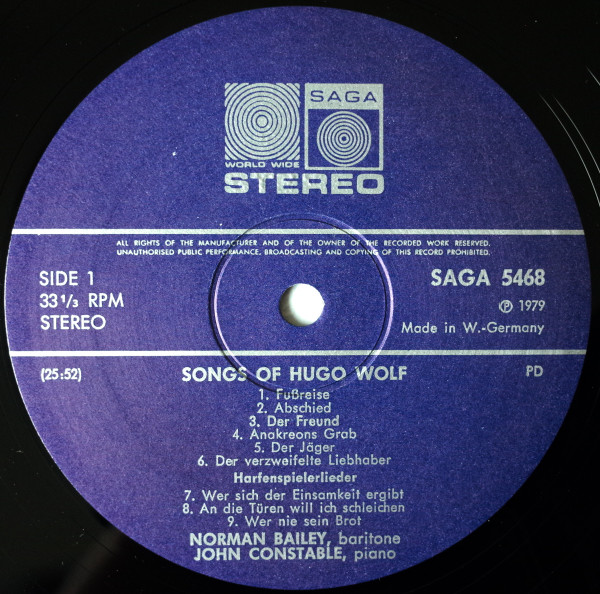 Hugo Wolf / Norman Bailey / John Constable-2