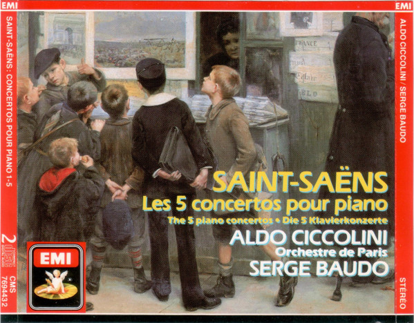 Camille Saint-Saëns - Aldo Ciccolini, Orchestre De Paris, Serge Baudo-0