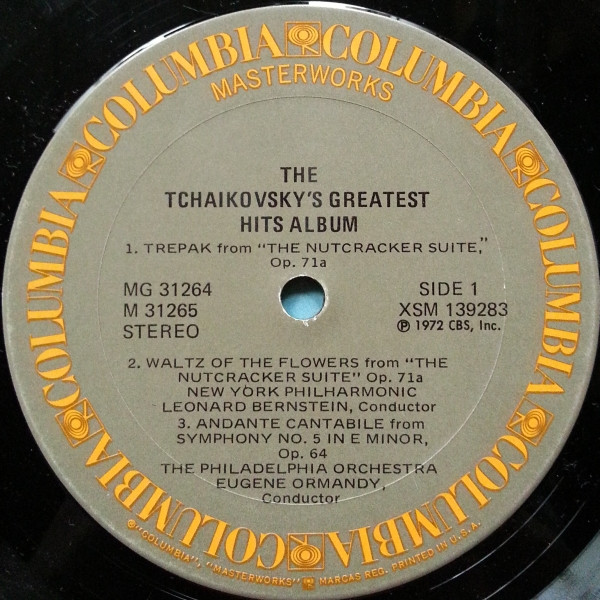 Pyotr Ilyich Tchaikovsky, Leonard Bernstein, New York Philharmonic, Eugene Ormandy, The Philadelphia Orchestra-4