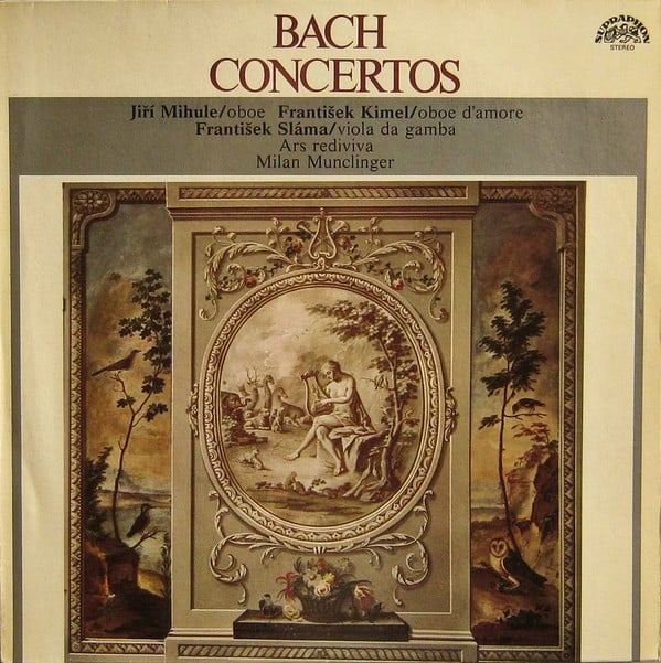 Johann Sebastian Bach / Jiří Mihule, František Kimel, František Sláma, Ars Rediviva Ensemble, Milan Munclinger-0