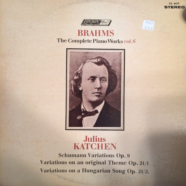 Johannes Brahms, Julius Katchen-0