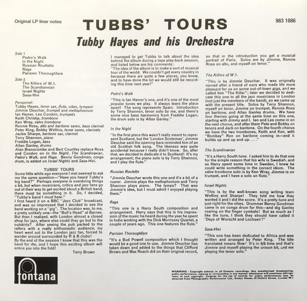 The Tubby Hayes Orchestra-1