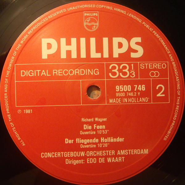 Richard Wagner / Edo de Waart / Concertgebouworkest-3