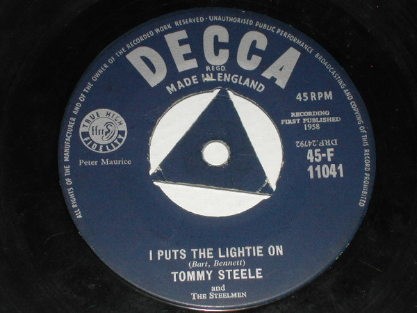 Tommy Steele And The Steelmen-1