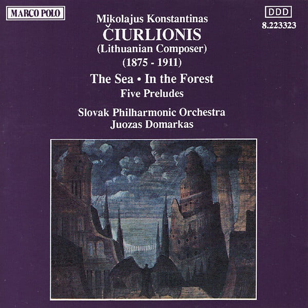 Mikalojus Konstantinas Čiurlionis - Slovak Philharmonic Orchestra, Juozas Domarkas-0