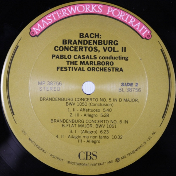 Johann Sebastian Bach, Marlboro Festival Orchestra, Pablo Casals-3