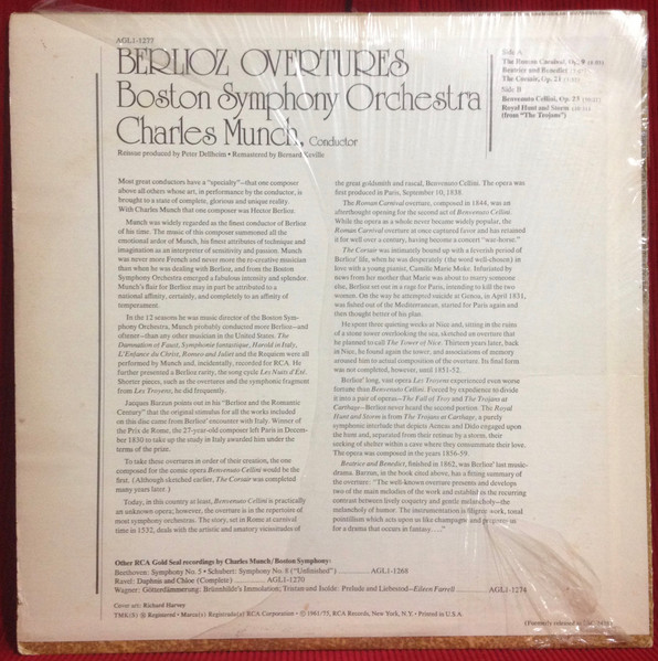 Charles Munch, Hector Berlioz, Boston Symphony Orchestra-1