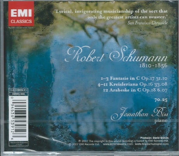 Robert Schumann, Jonathan Biss-1