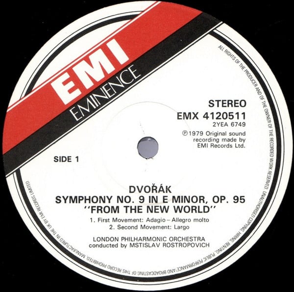 Antonín Dvořák, London Philharmonic Orchestra, Mstislav Rostropovich-2