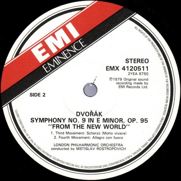 Antonín Dvořák, London Philharmonic Orchestra, Mstislav Rostropovich-3