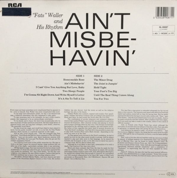 Fats Waller & His Rhythm-1