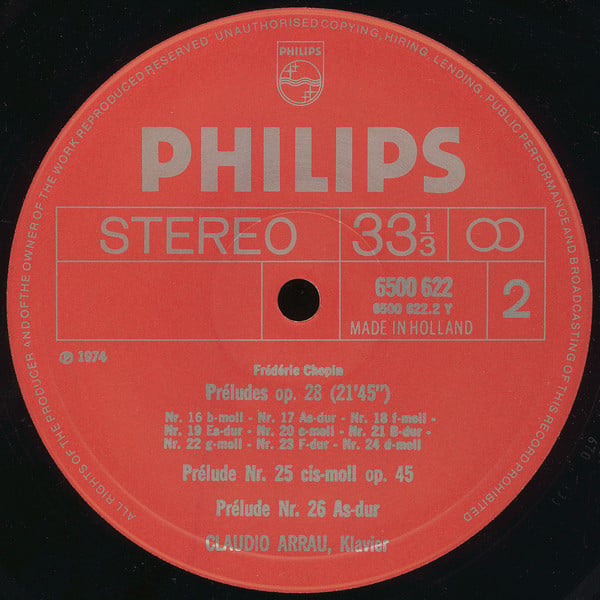 Frédéric Chopin, Claudio Arrau-3