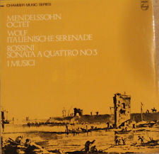 Felix Mendelssohn-Bartholdy / Hugo Wolf / Gioacchino Rossini - I Musici-0