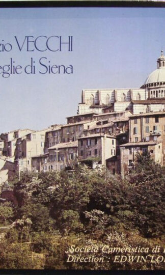 Orazio Vecchi, Societa Cameristica Di Lugano, Edwin Loehrer-0