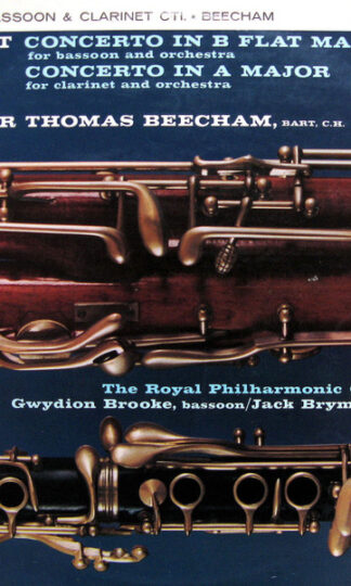 Wolfgang Amadeus Mozart - Gwydion Brooke, Jack Brymer, Royal Philharmonic Orchestra, Sir Thomas Beecham-0