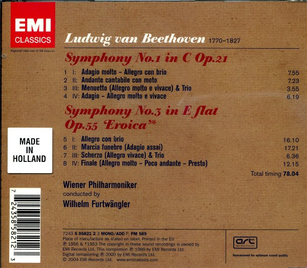 Ludwig van Beethoven - Wilhelm Furtwängler, Wiener Philharmoniker-2