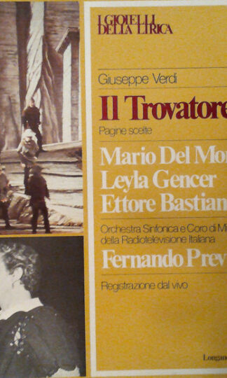 Giuseppe Verdi - Mario del Monaco, Leyla Gencer, Ettore Bastianini, Orchestra Sinfonica Di Milano Della RAI E Coro Di Milano Della RAI, Fernando Previtali-0