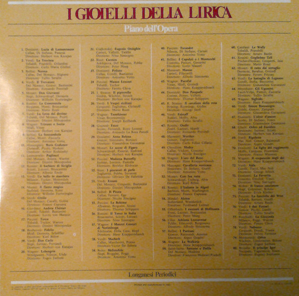 Giuseppe Verdi - Mario del Monaco, Leyla Gencer, Ettore Bastianini, Orchestra Sinfonica Di Milano Della RAI E Coro Di Milano Della RAI, Fernando Previtali-1