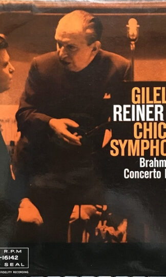 Johannes Brahms - Fritz Reiner, Chicago Symphony Orchestra, Emil Gilels-0