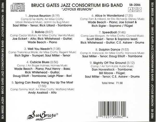 Bruce Gates Jazz Consortium Big Band-1