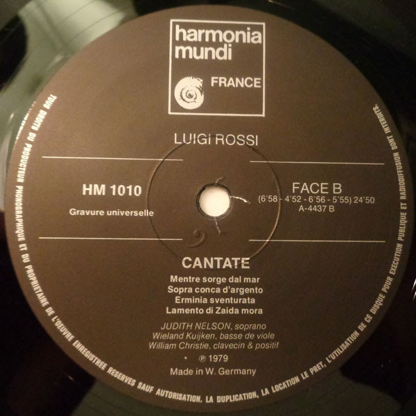 Luigi Rossi / Judith Nelson / Wieland Kuijken / William Christie-3