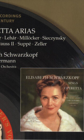 Richard Heuberger · Franz Lehár · Carl Millöcker · Rudolf Sieczynski · Johann Strauss Jr. · Franz von Suppé · Carl Zeller - Elisabeth Schwarzkopf, Philharmonia Orchestra, Otto Ackermann-0