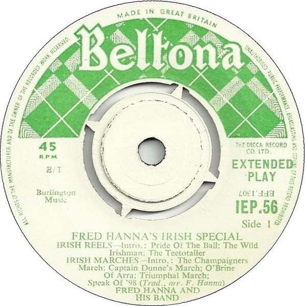 Fred Hanna And His Irish Country Dance Band-2