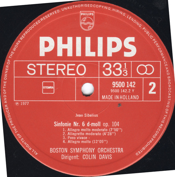 Jean Sibelius : Boston Symphony Orchestra, Sir Colin Davis-3
