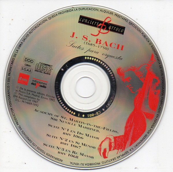 Johann Sebastian Bach, The Academy Of St. Martin-in-the-Fields, Sir Neville Marriner-2