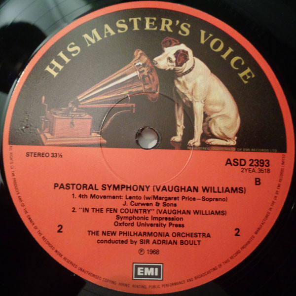 Ralph Vaughan Williams / Sir Adrian Boult, New Philharmonia Orchestra-3