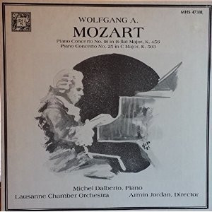 Wolfgang Amadeus Mozart, Michel Dalberto, Orchestre De Chambre De Lausanne, Armin Jordan-2