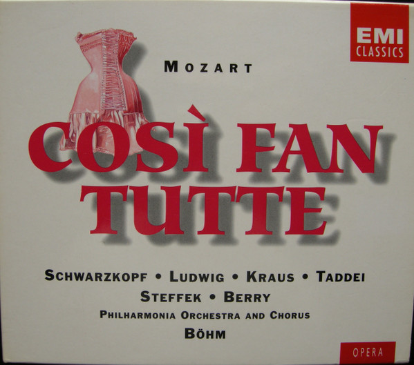Wolfgang Amadeus Mozart, Elisabeth Schwarzkopf, Christa Ludwig, Hanny Steffek, Alfredo Kraus, Giuseppe Taddei, Walter Berry, Philharmonia Orchestra And Philharmonia Chorus, Karl Böhm-0