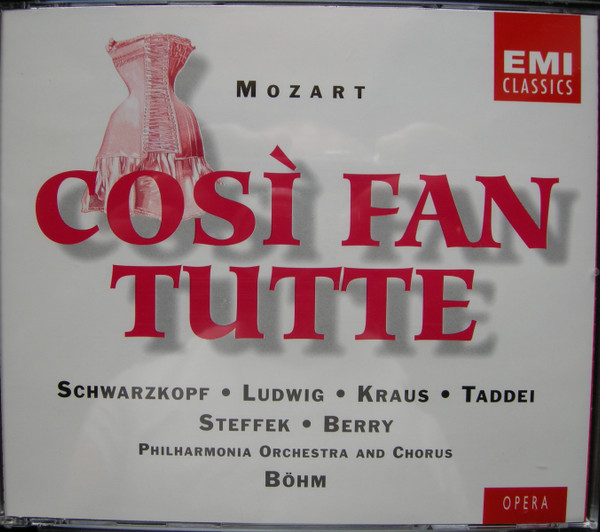 Wolfgang Amadeus Mozart, Elisabeth Schwarzkopf, Christa Ludwig, Hanny Steffek, Alfredo Kraus, Giuseppe Taddei, Walter Berry, Philharmonia Orchestra And Philharmonia Chorus, Karl Böhm-3